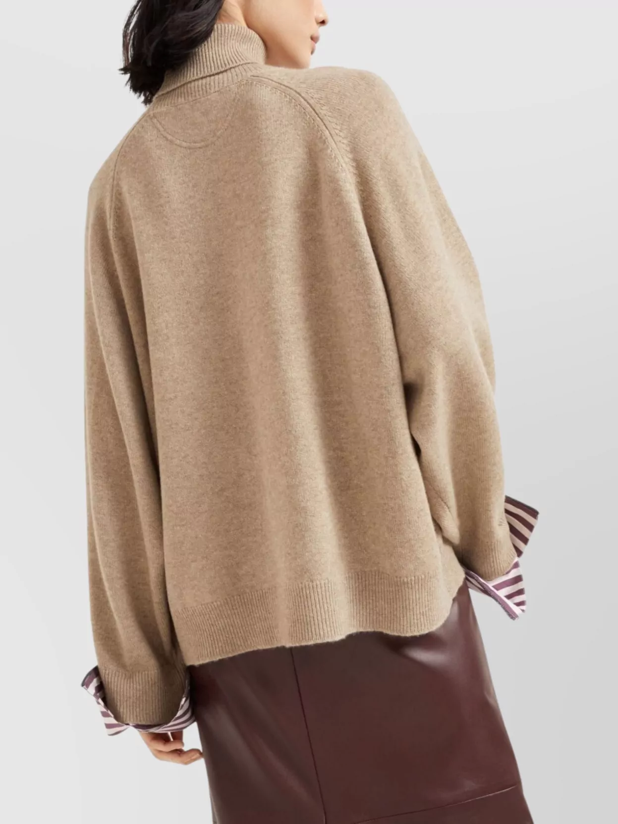 Brunello Cucinelli Cashmere Roll Neck Sweater