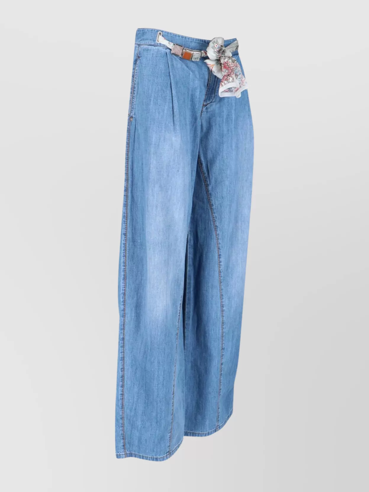 Ermanno Scervino Straight Trousers With Wide Leg