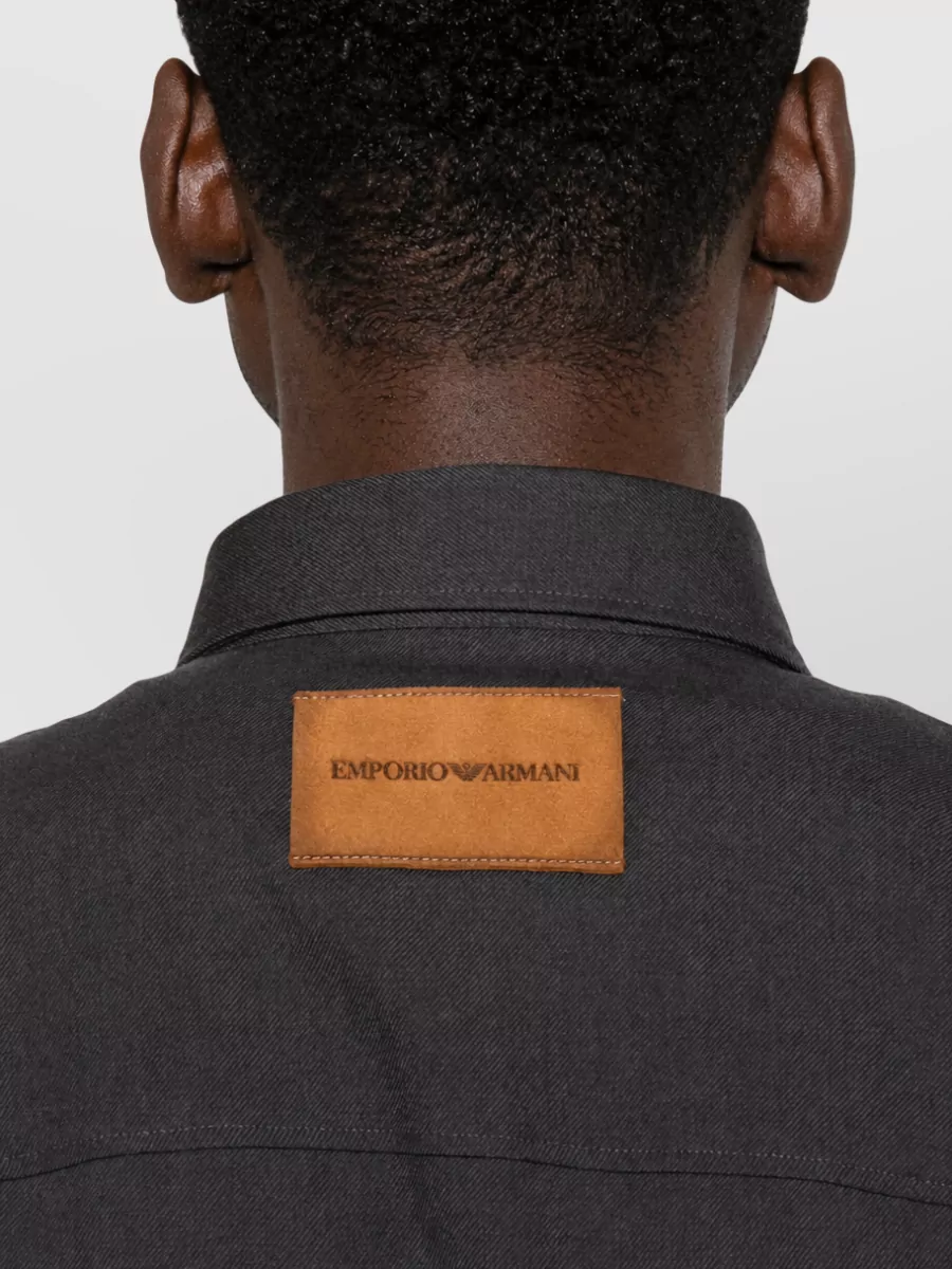 Emporio Armani Virgin Wool Shirt