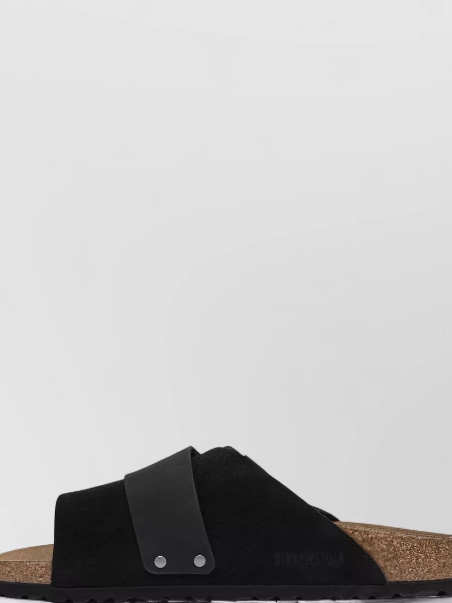 Birkenstock Suede Leather Kyoto Slides