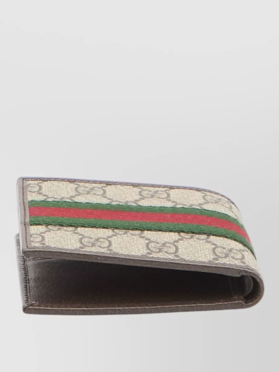 Gucci Ophidia Bifold Wallet Gg Monogram Web