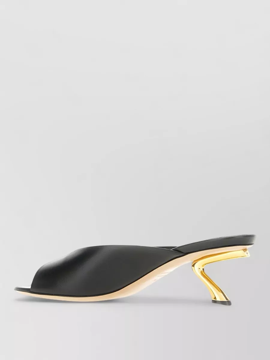 Ferragamo Leather Mules