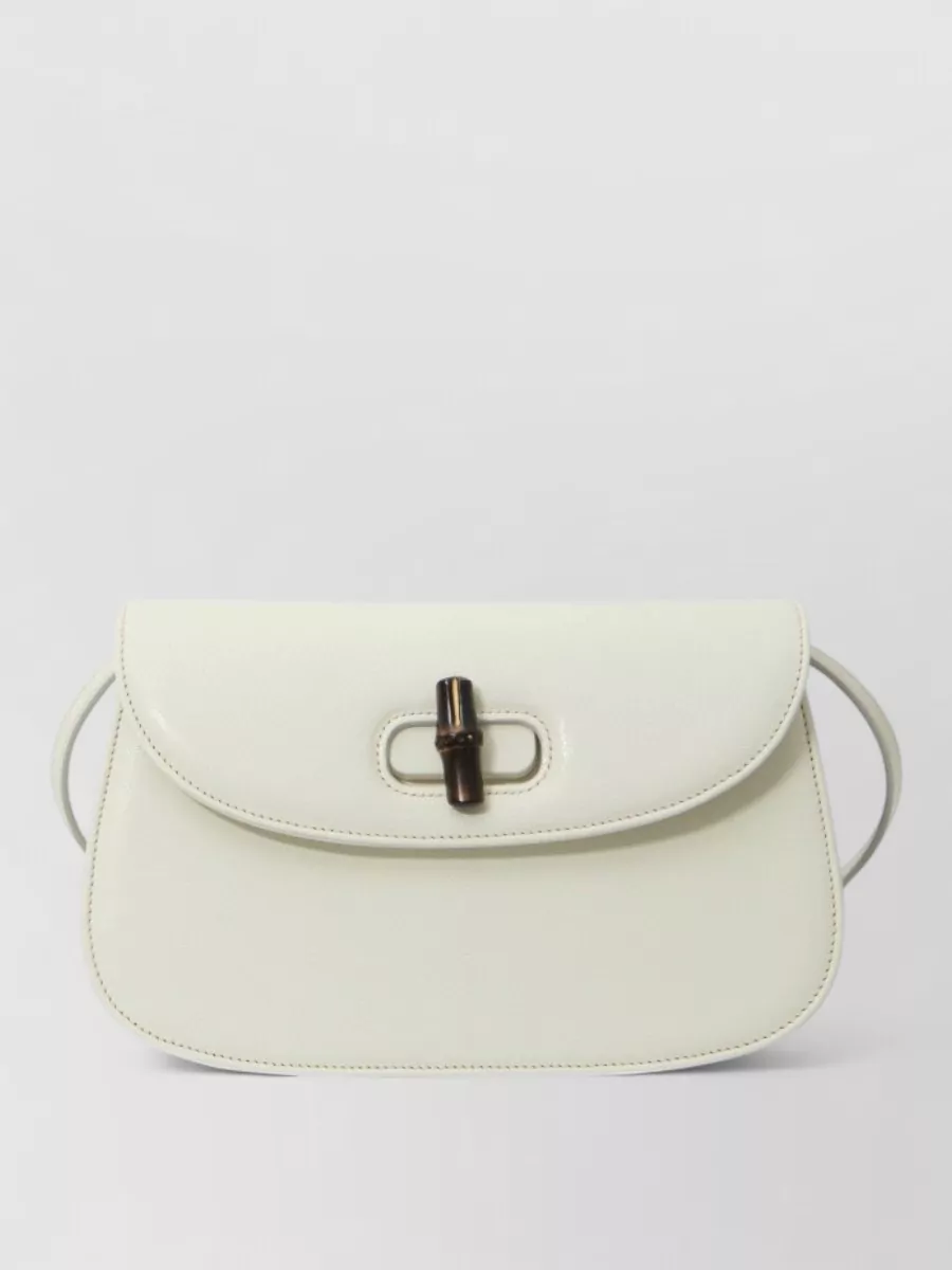 Gucci bamboo small leather cross-body bag