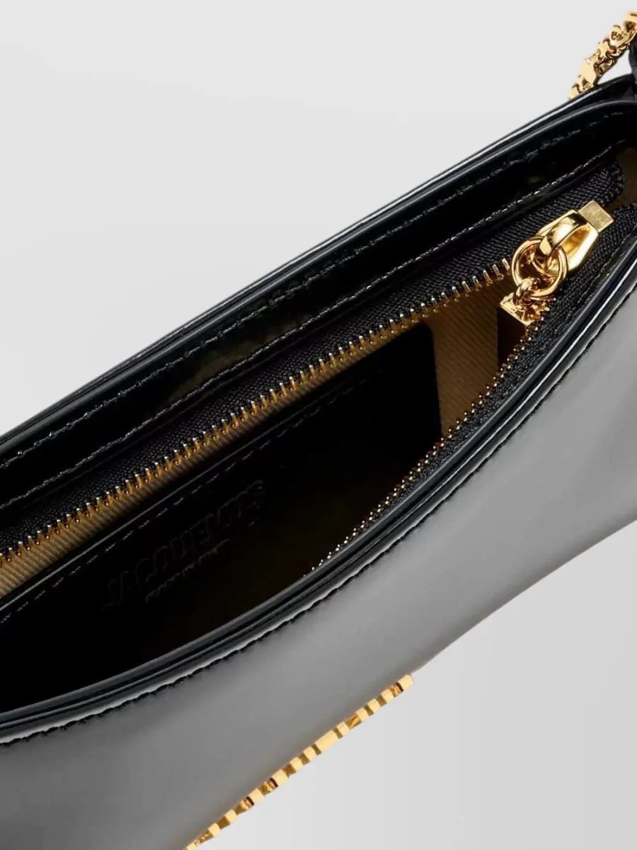 Jacquemus Le Bisou Chain Leather Shoulder Bag