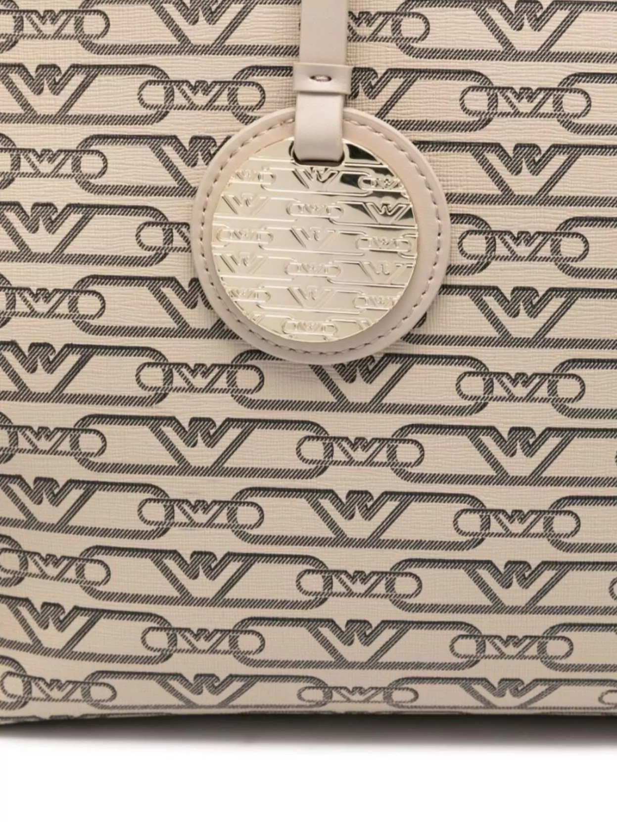 Emporio Armani Medium Tote Bag With Adjustable Shoulder Strap