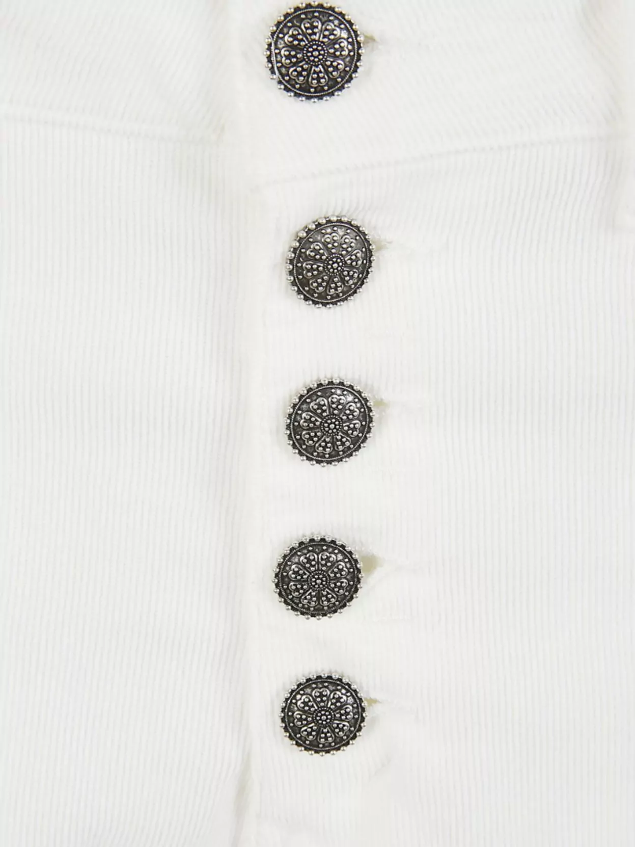 Shop Dondup Cuffed Buttoned Five-pocket Trousers