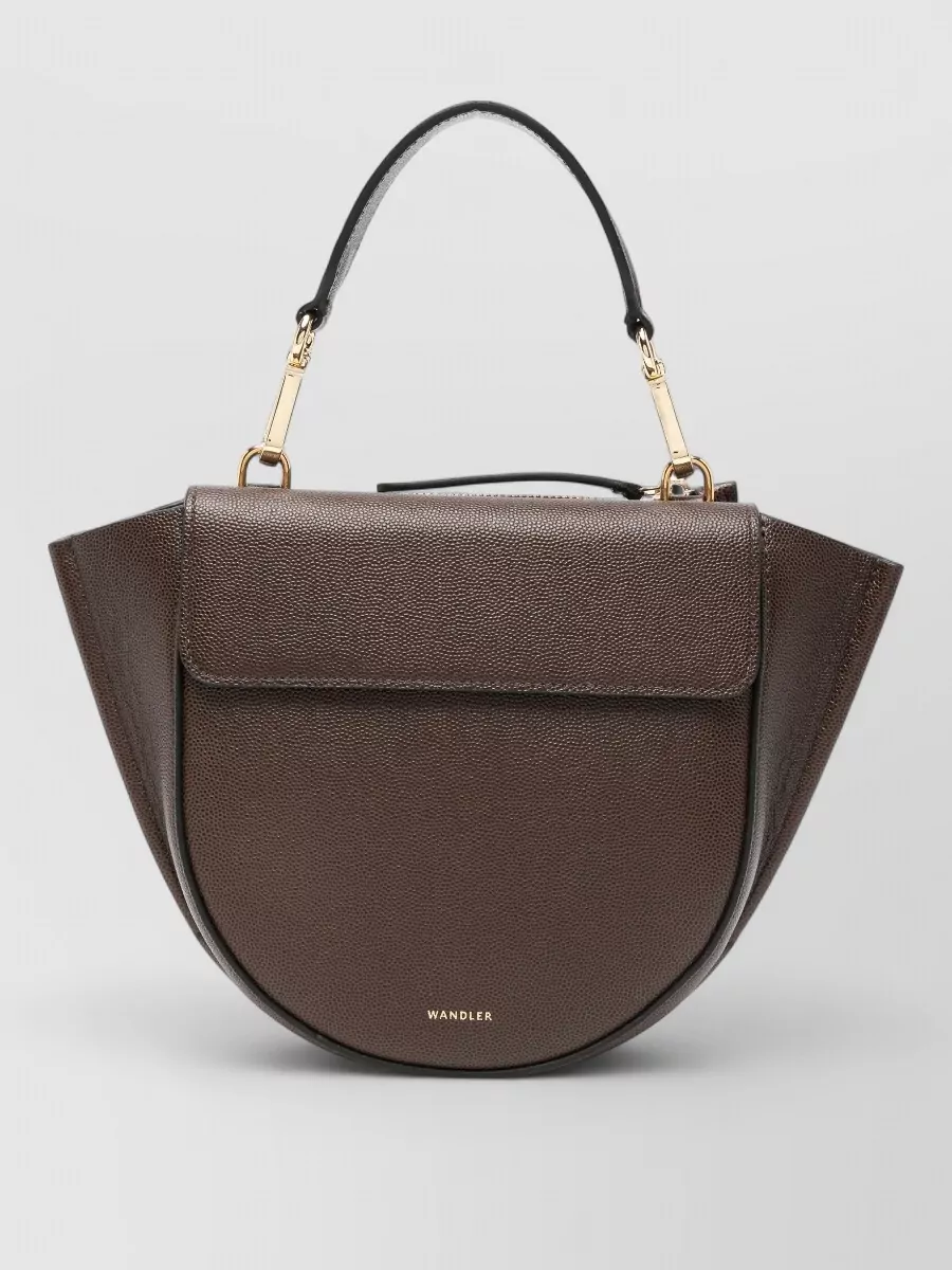 Wandler hortensia mini leather tote bag