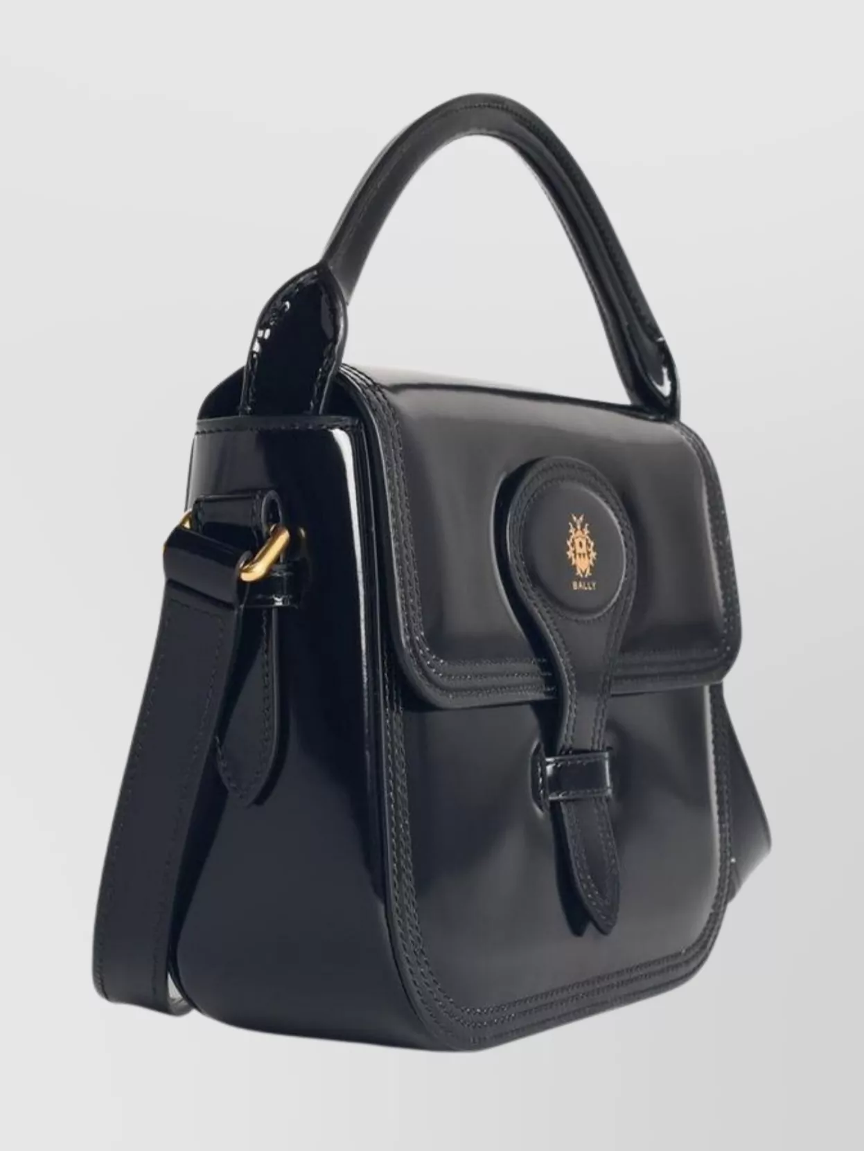 Bally Mini Bag With Top Handle And Strap