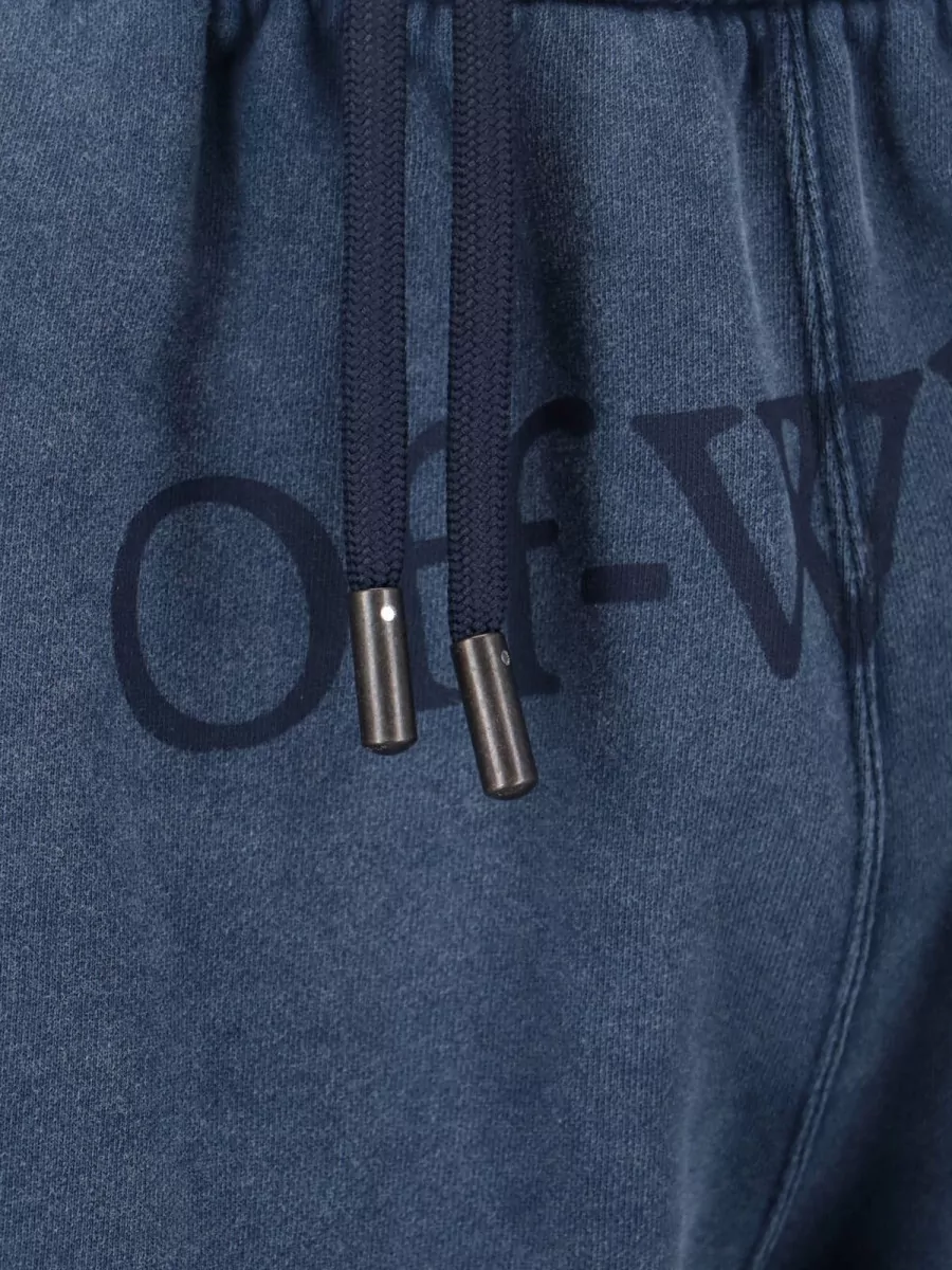 Off-White Straight Cotton Deck Shorts