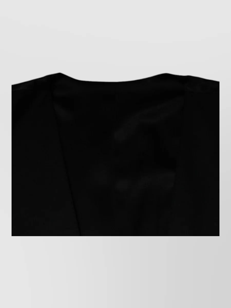 Dolce&Gabbana Wool Silk Double-Breasted Waistcoat
