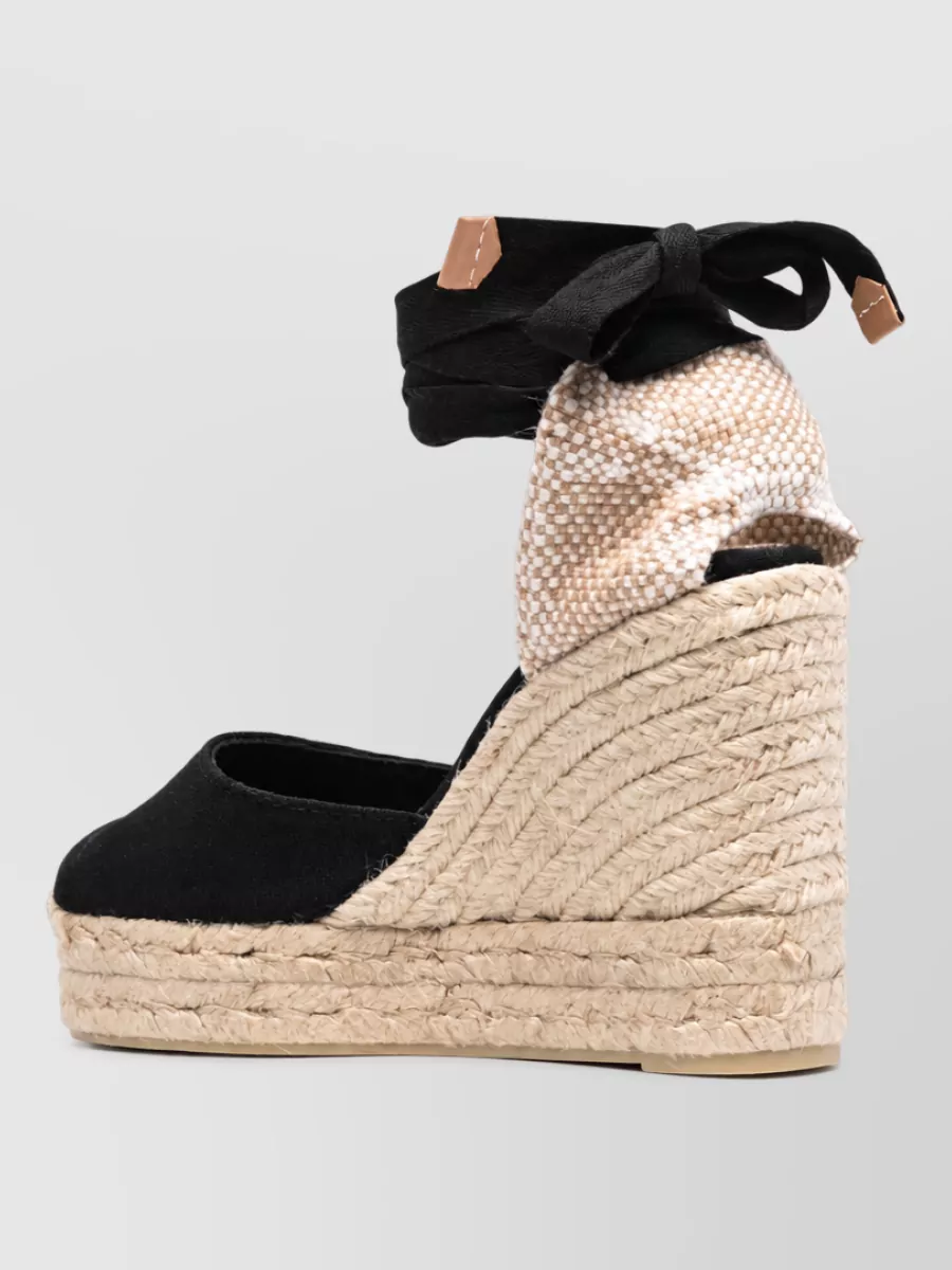 Castaner cotton wedge espadrilles