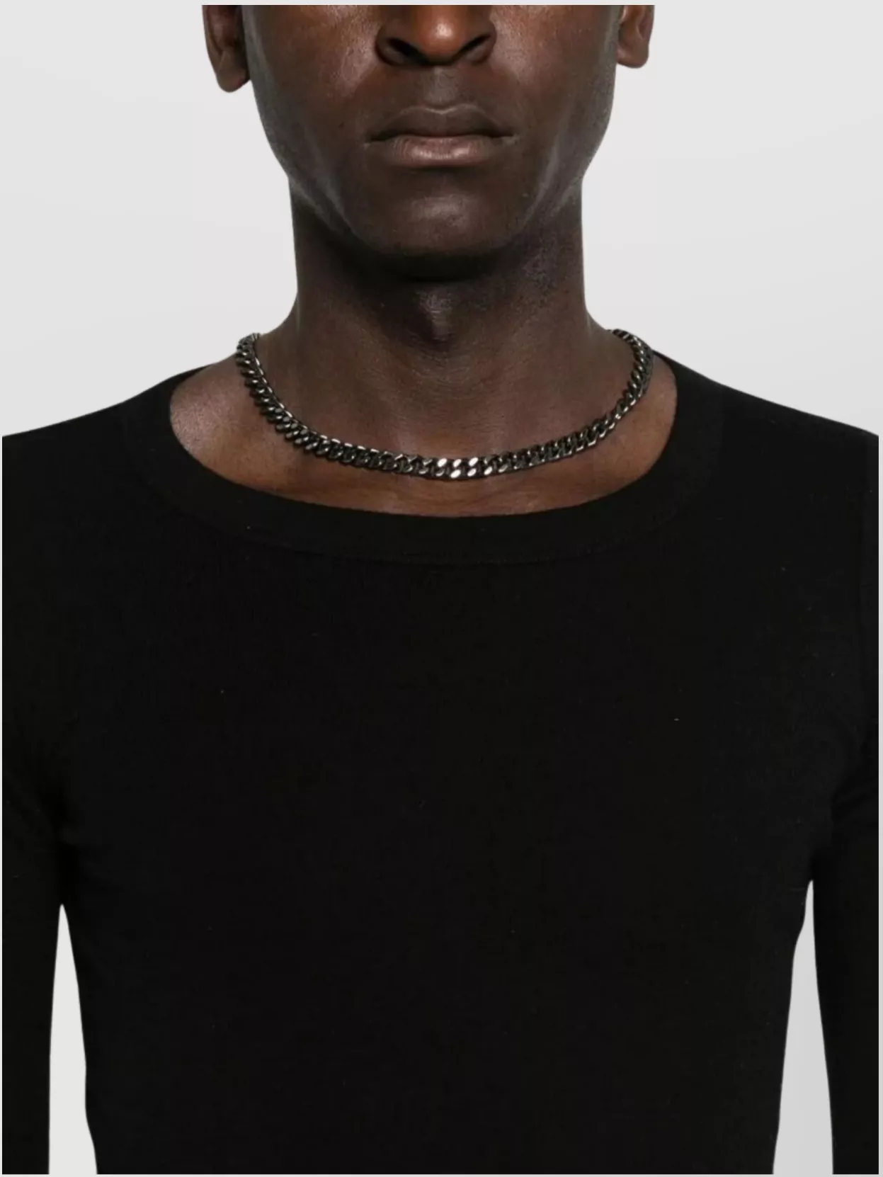 Rick Owens Long Sleeve Round Neck T-Shirt