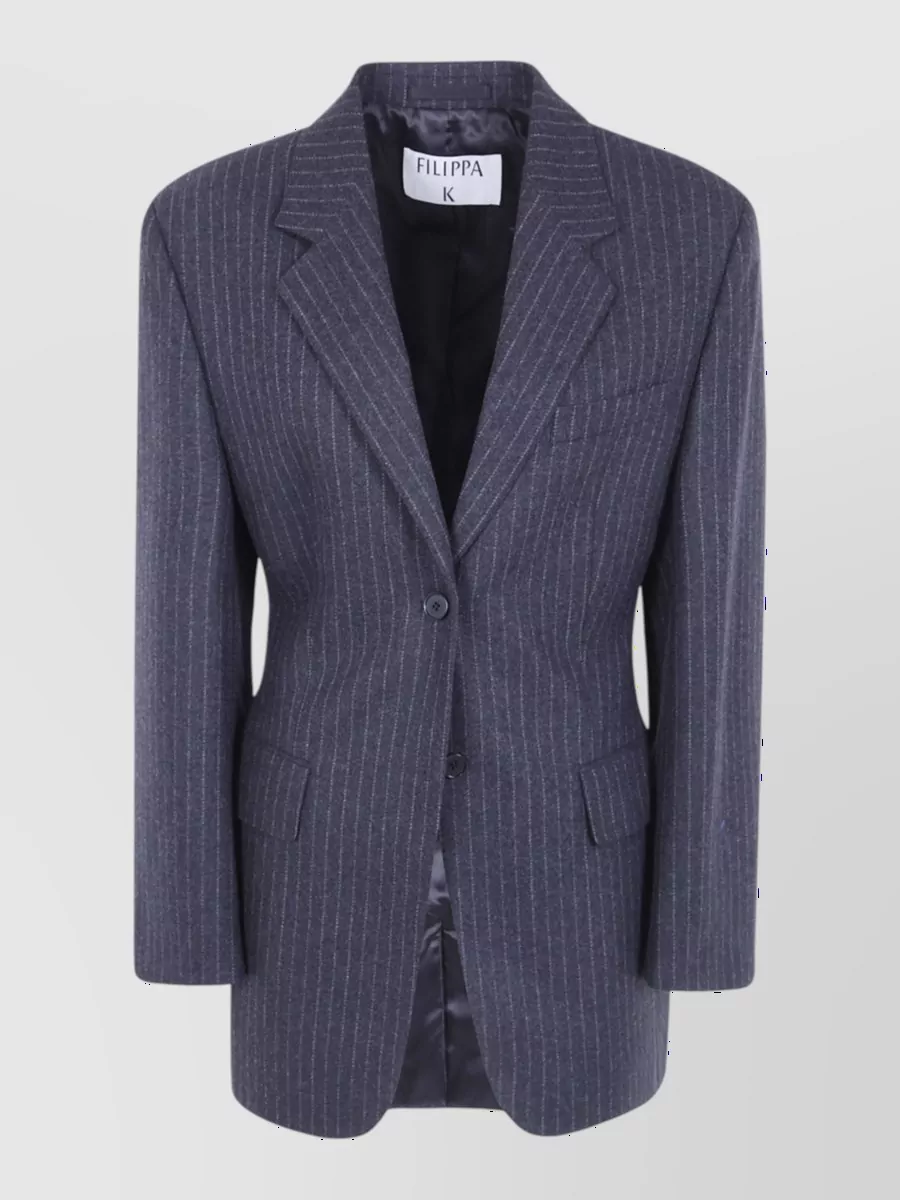 Filippa K Pinstripe Wool Blazer
