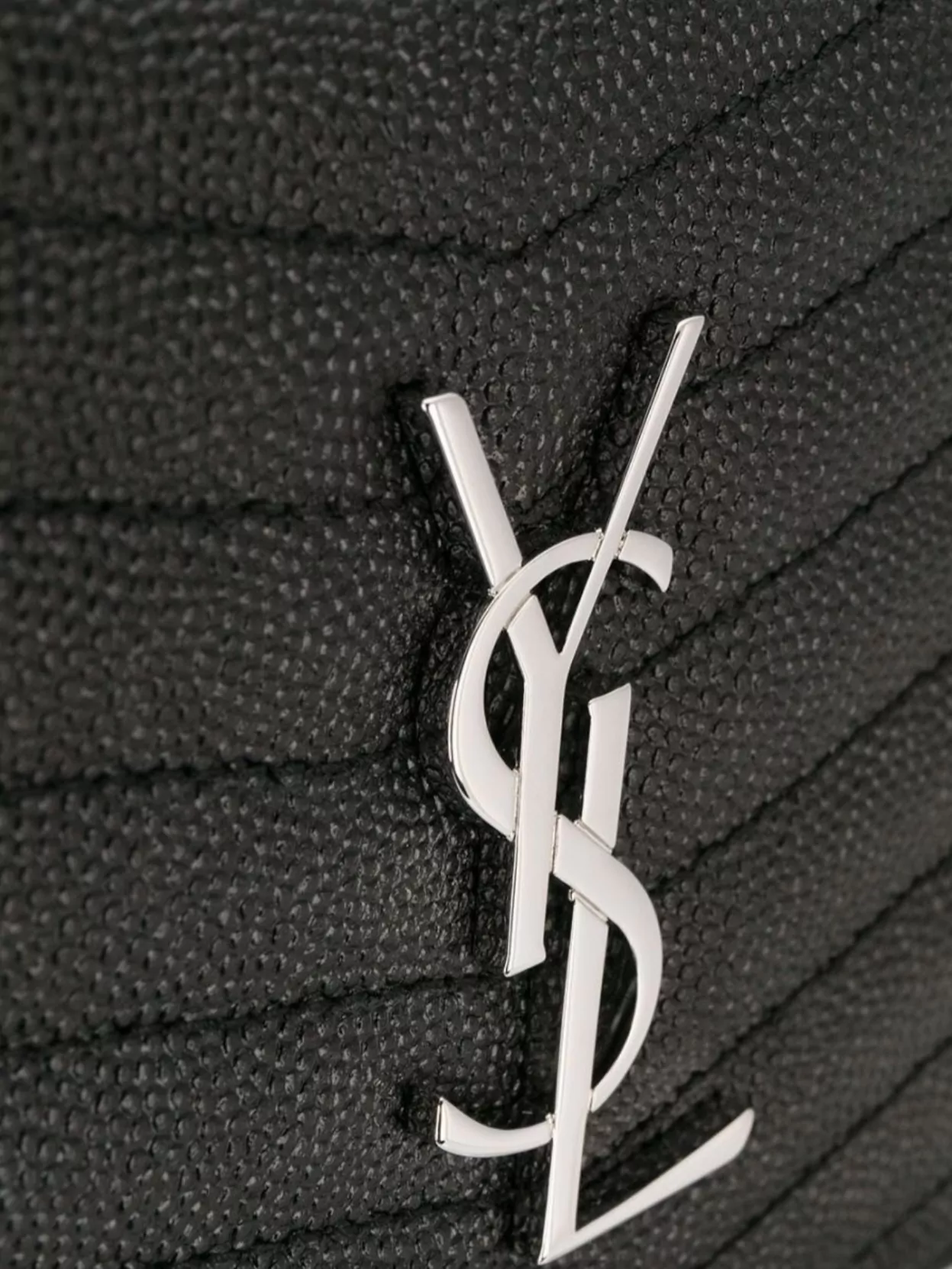 Saint Laurent Cross-Body Bags With Chain Strap And Chevron Pattern