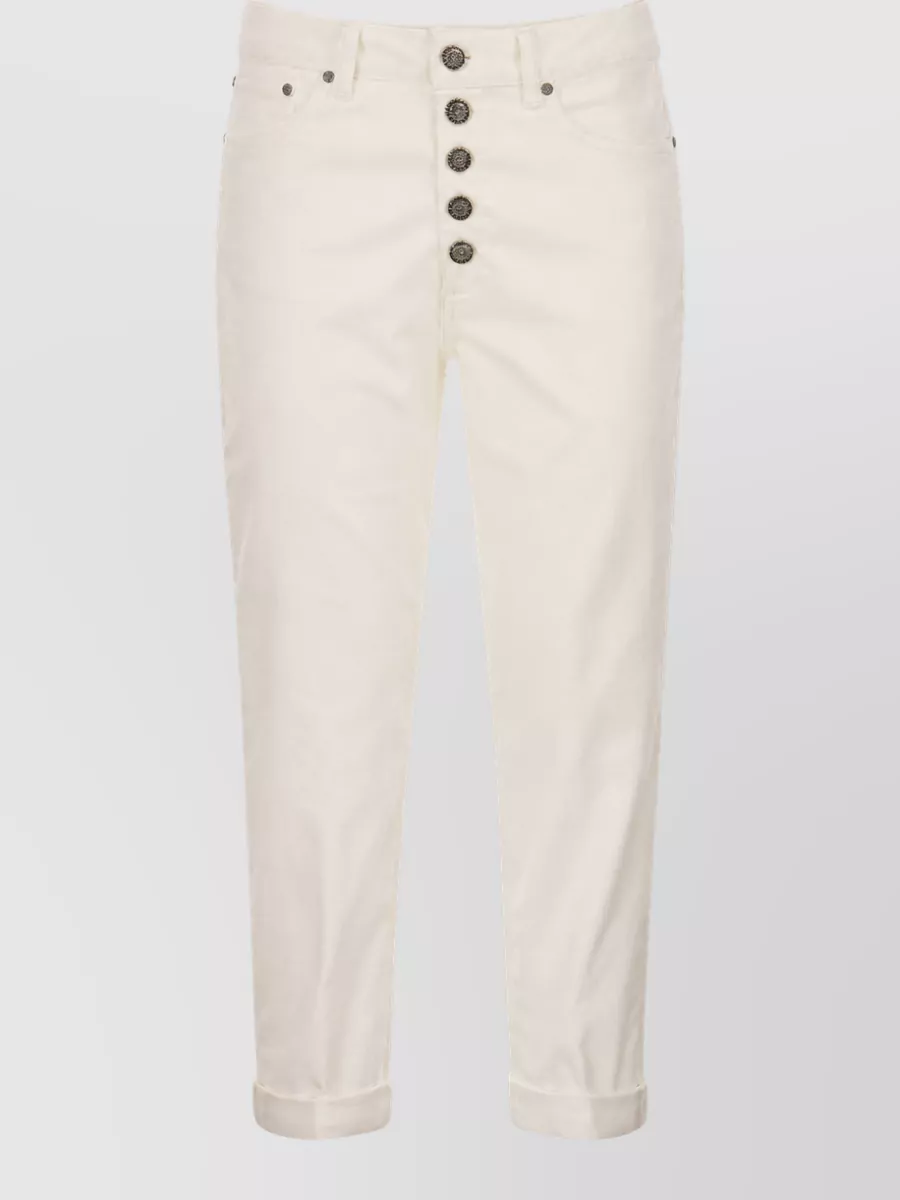 Dondup striped velvet trousers