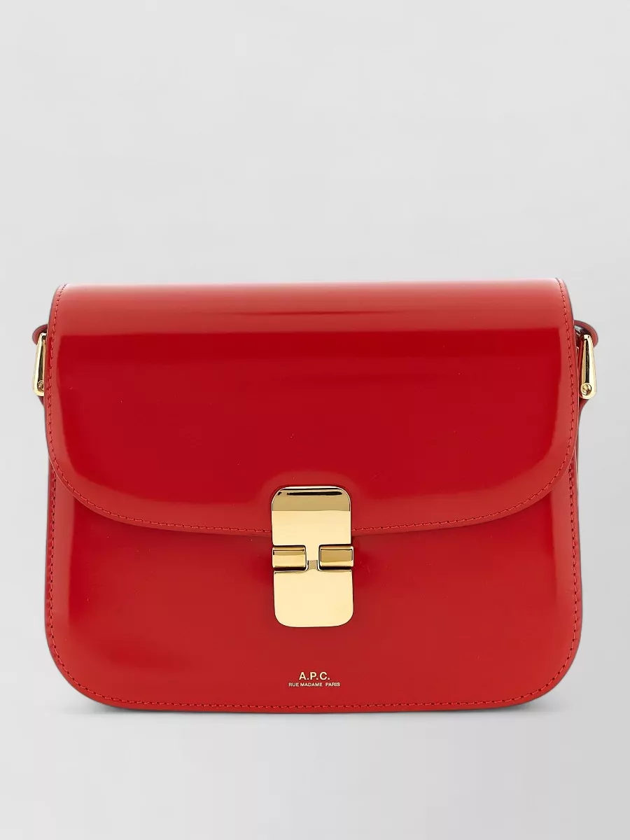 A.P.C. grace small leather shoulder bag