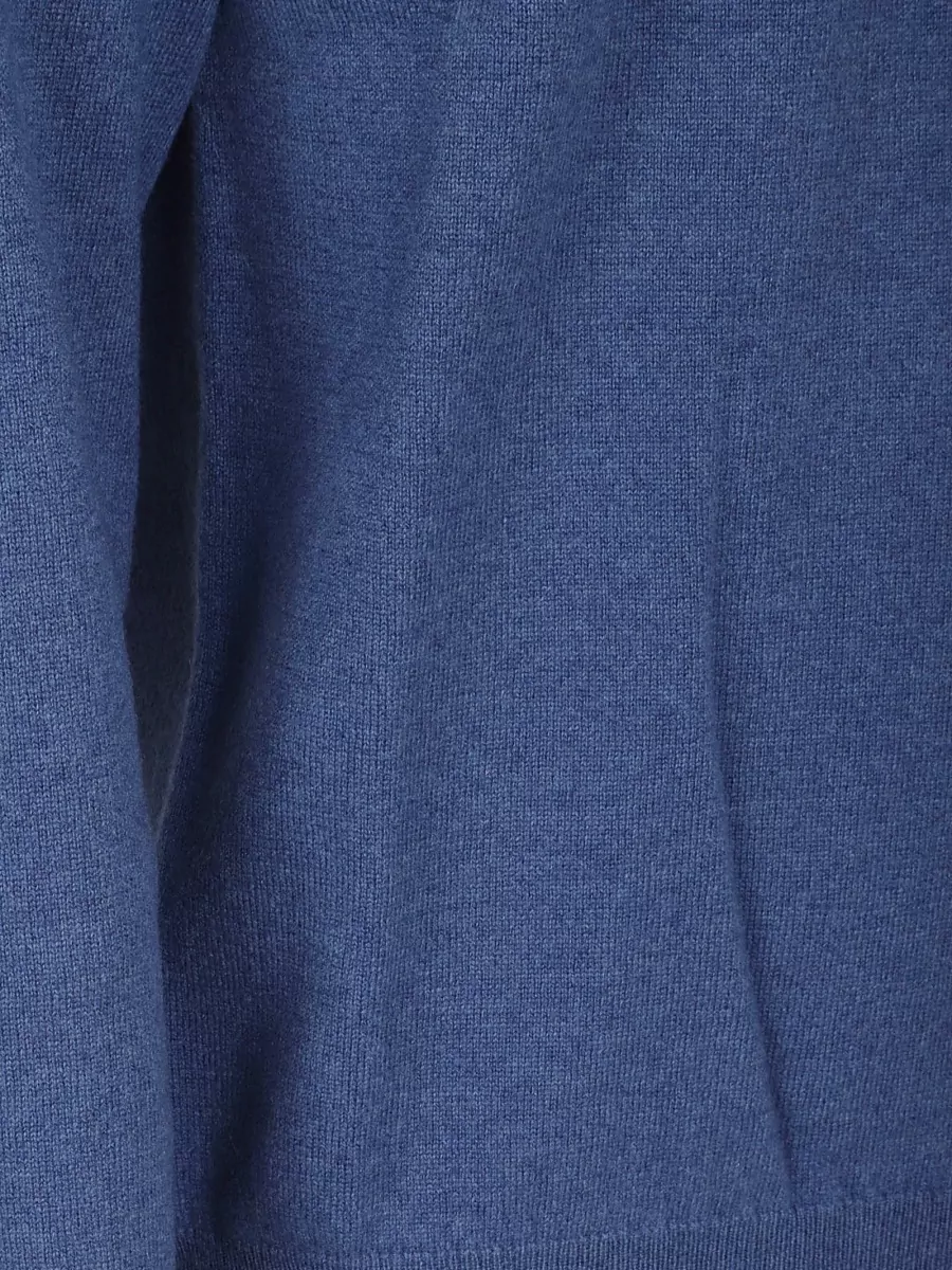 Ballantyne Cashmere Ribbed Crew-Neck Jumper
