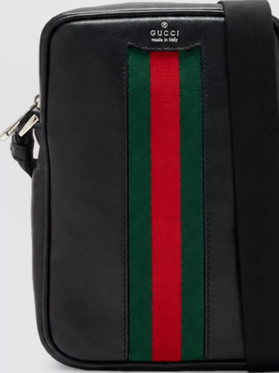 Gucci leather mini crossbody bag