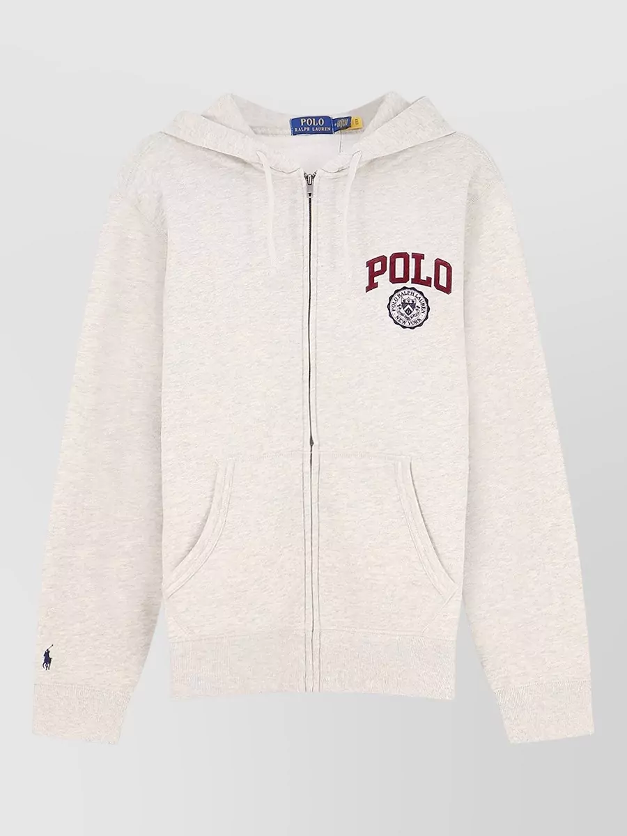 Polo Ralph Lauren cotton blend hooded sweatshirt