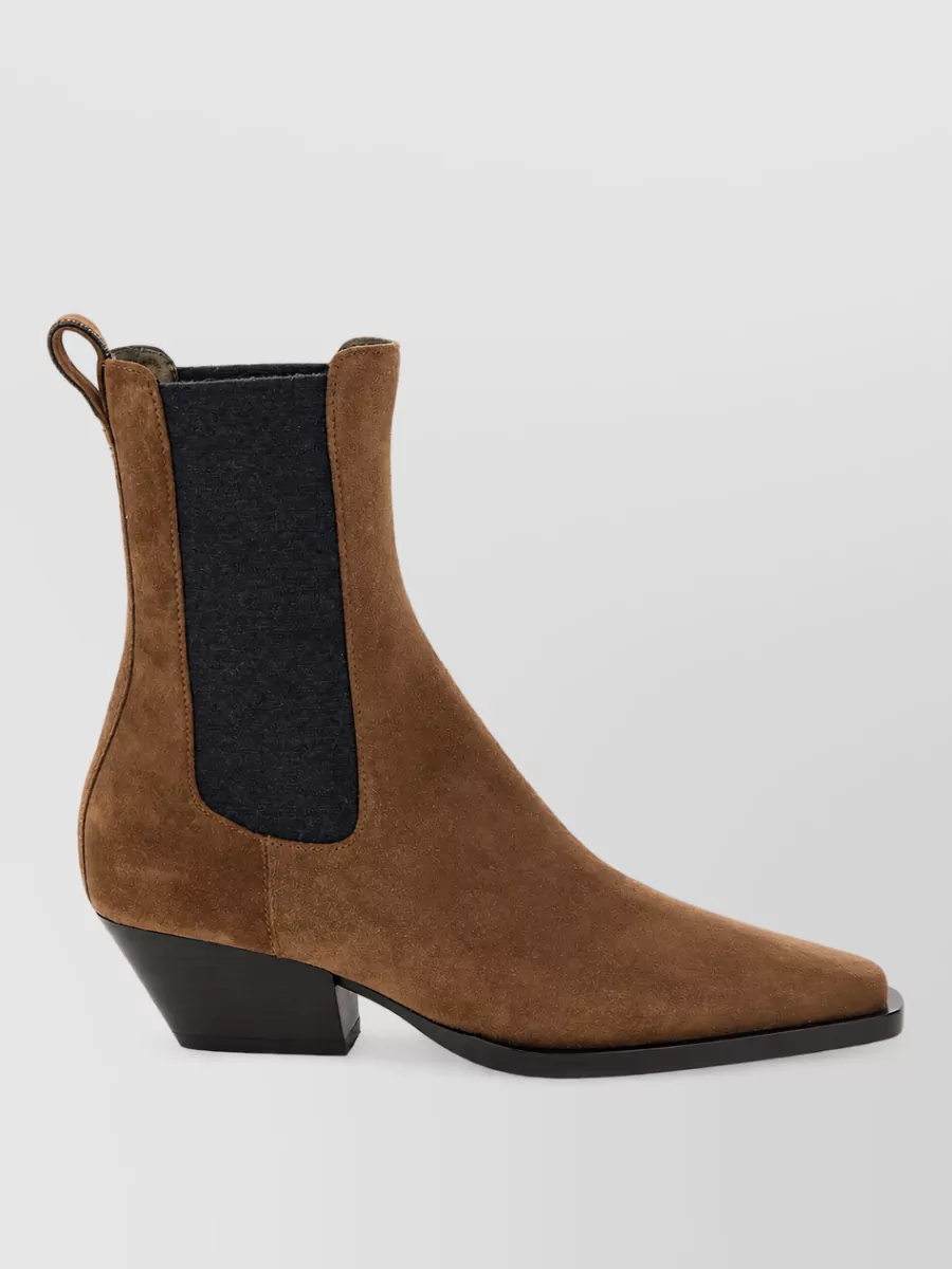 Brunello Cucinelli Suede ankle boots