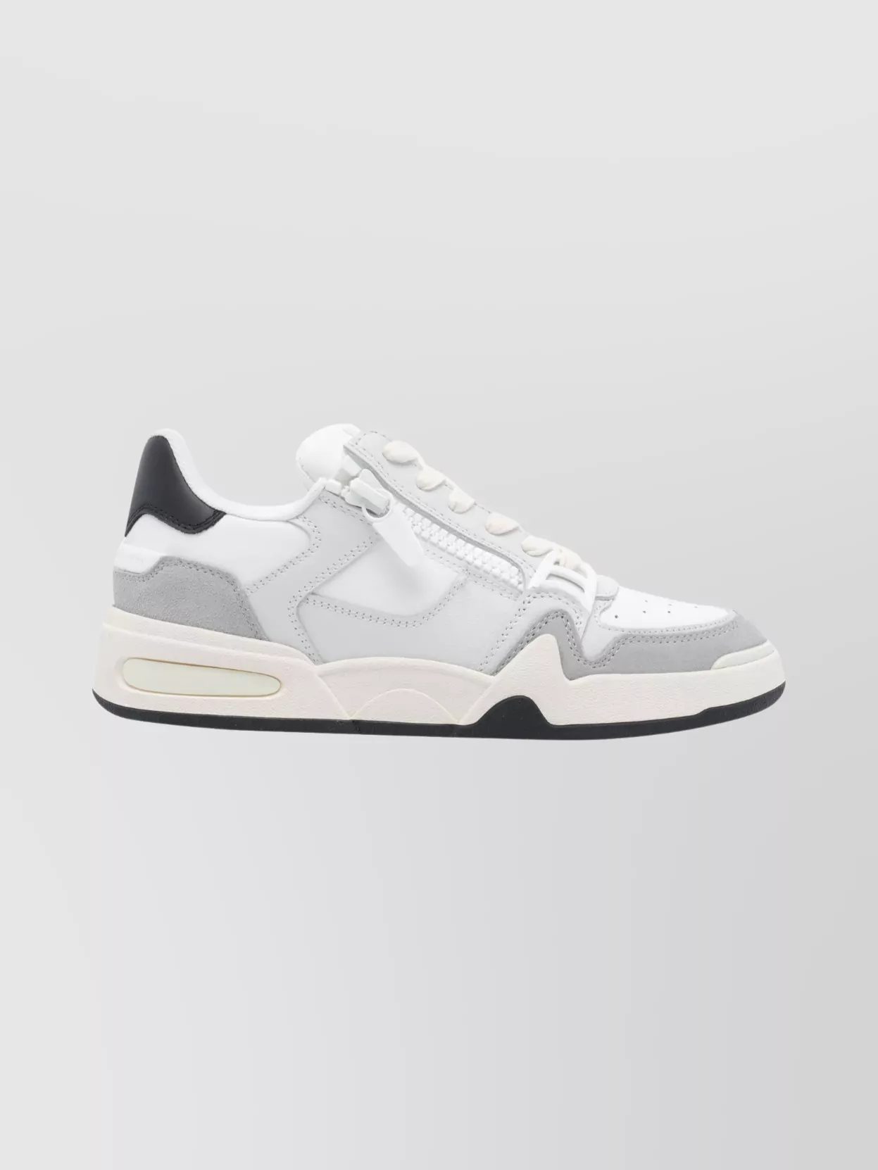 Giuseppe Zanotti Contemporary Low Top Sneakers With Zip Detail