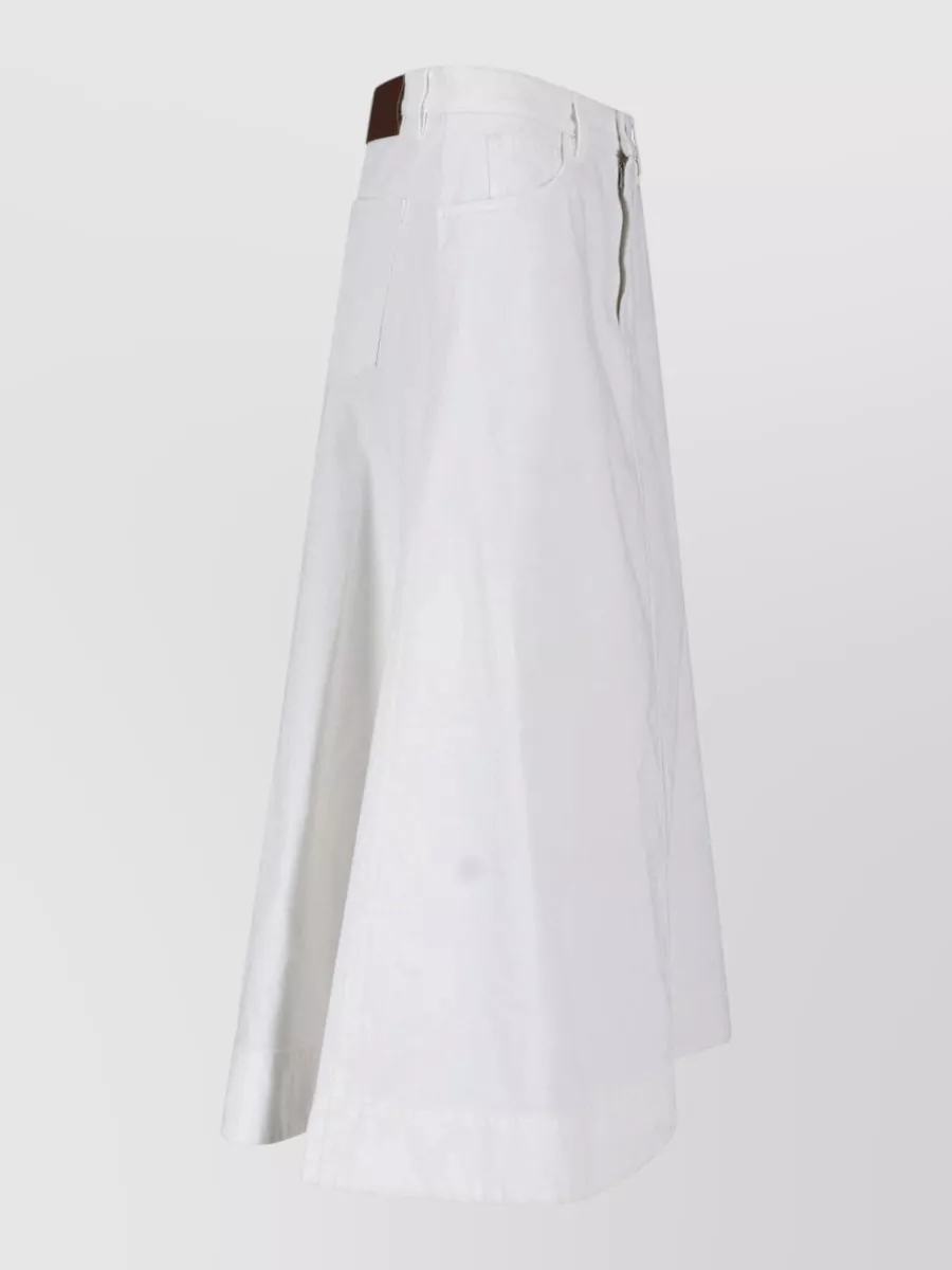 Marni Denim Midi Skirt