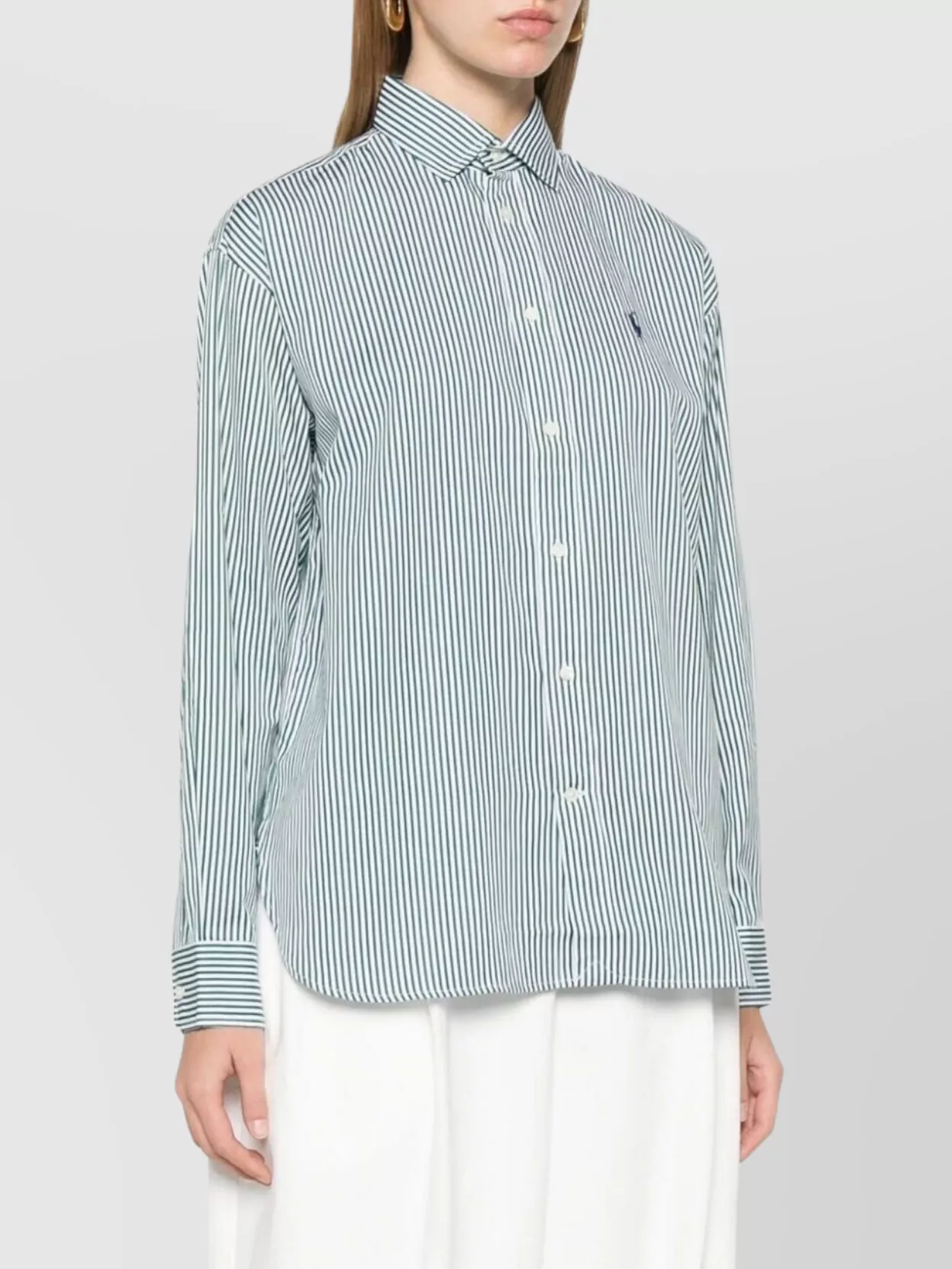 Ralph Lauren Long Sleeve Striped Top For Women