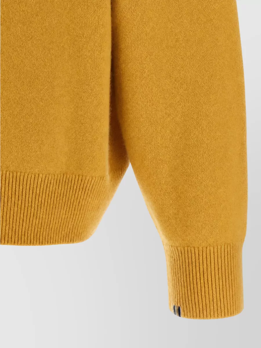 Extreme Cashmere Cashmere Ribbed Oversized V-Neck Cardigan
