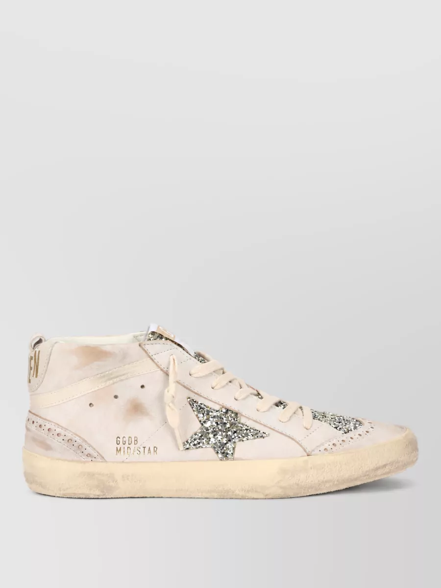 Golden Goose Leather High-Top Sneakers