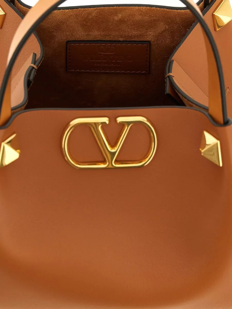 Valentino Leather Tote Bag