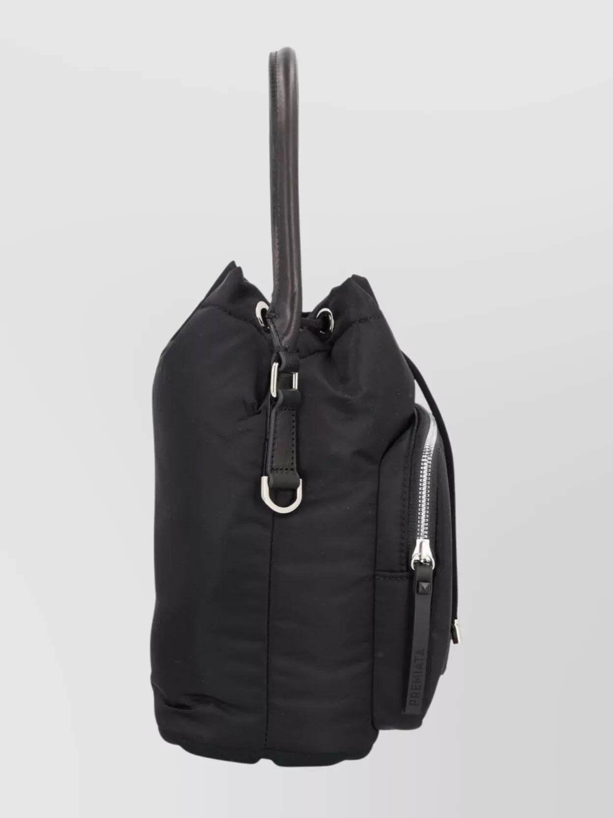 Premiata Modern Bucket Bag Featuring Zip Pocket