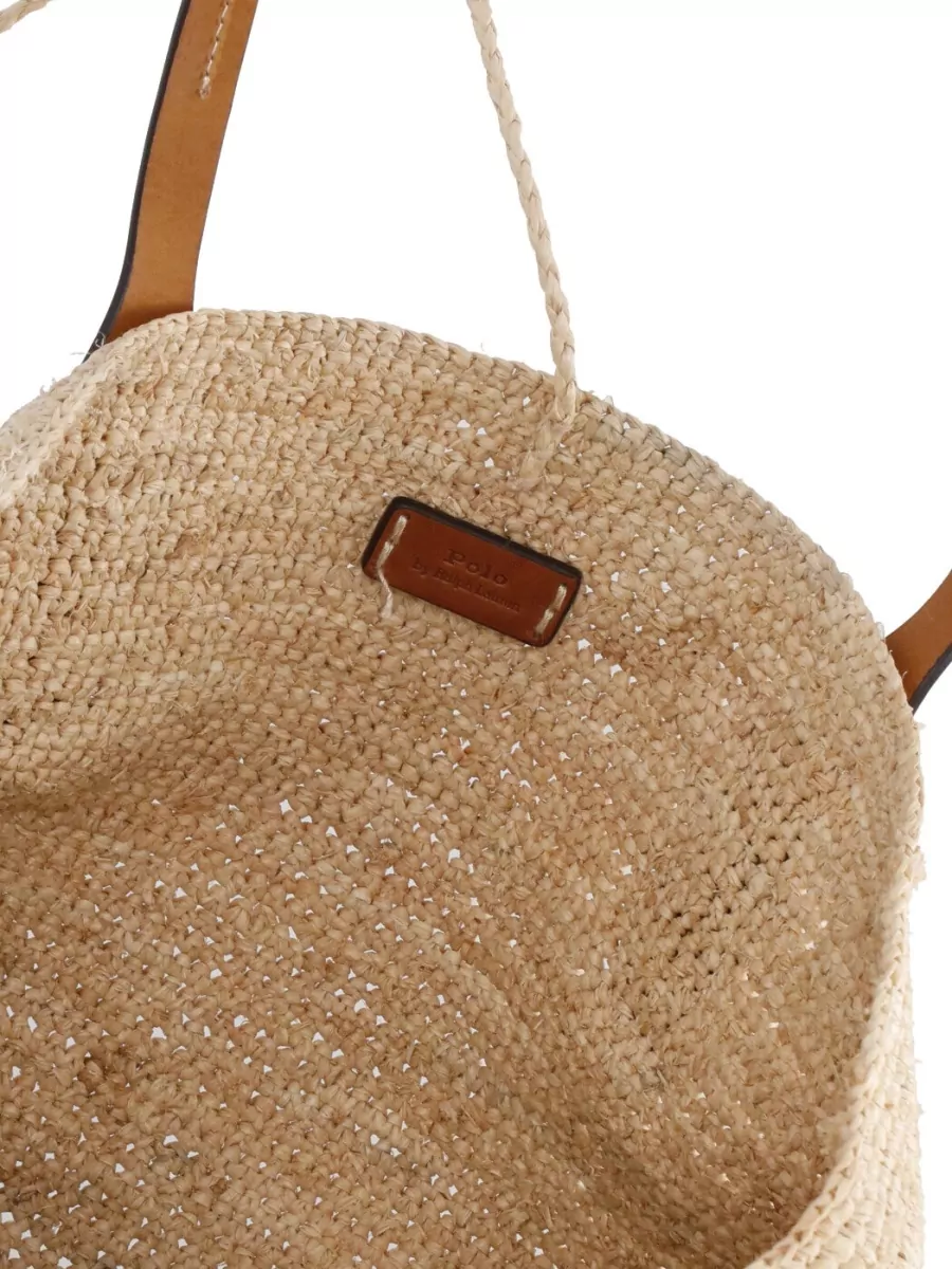 Ralph Lauren Raffia Shopper Bag