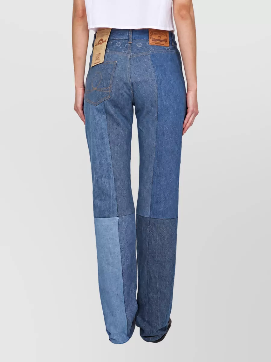 Marine Serre Denim Jeans