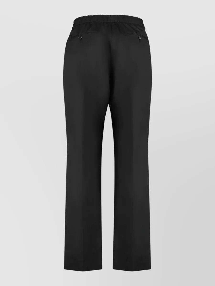 Valentino Garavani Cotton Regular-Fit Straight-Leg Trousers