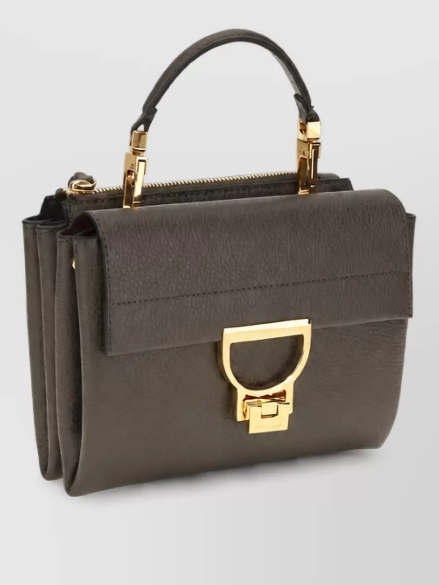 Coccinelle Leather Mini Top Handle Bag