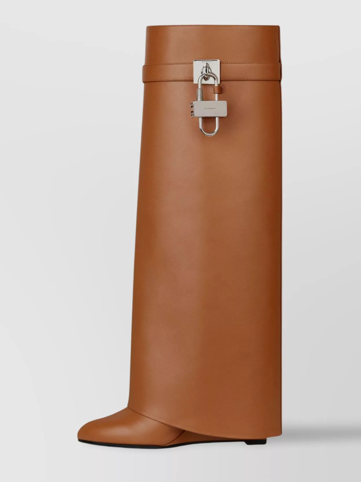 Givenchy Wedge Heel Boots Lock Detail