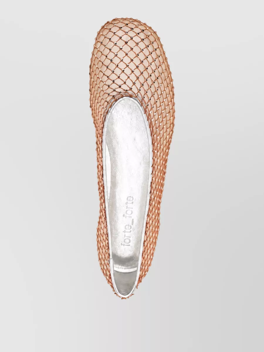 Forte Forte Mesh Ballerina Shoes