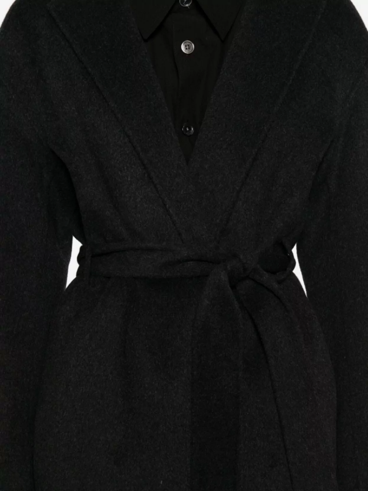 Filippa K Alexa Long Coat With Belted Waist