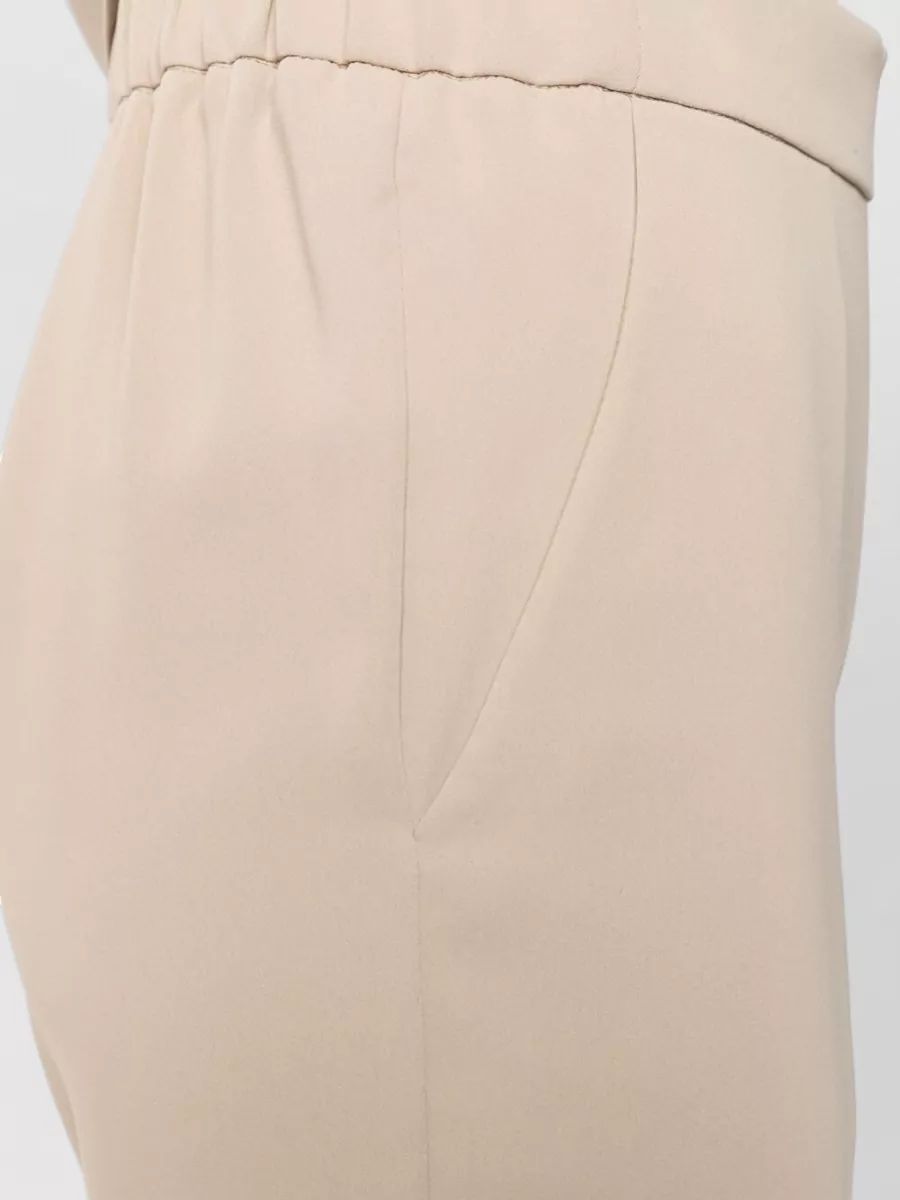 Parosh Silk Wide-Leg Trousers