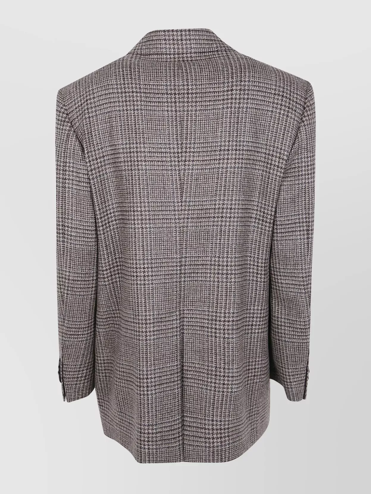 Tagliatore Checked Blazer In Brown