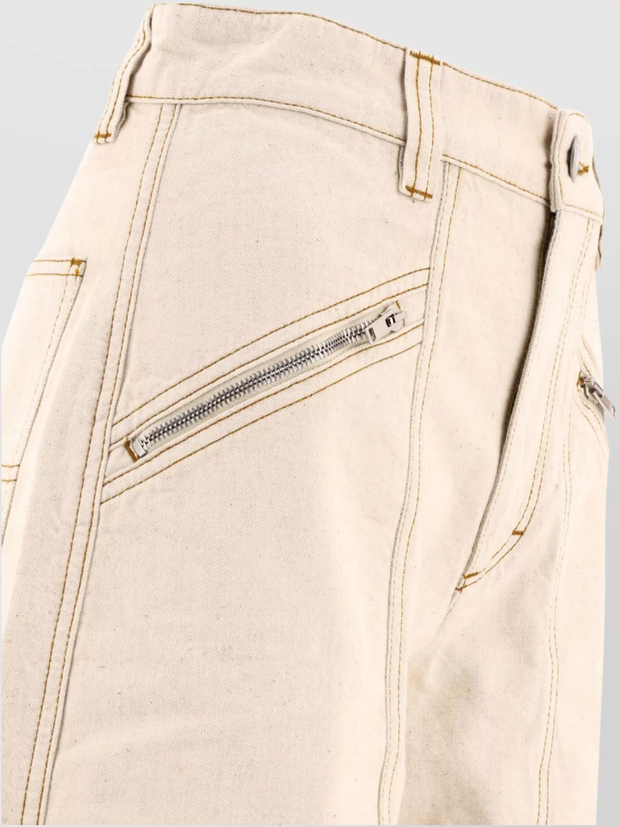Isabel Marant "Fanny" Jeans Featuring Zipper Pockets