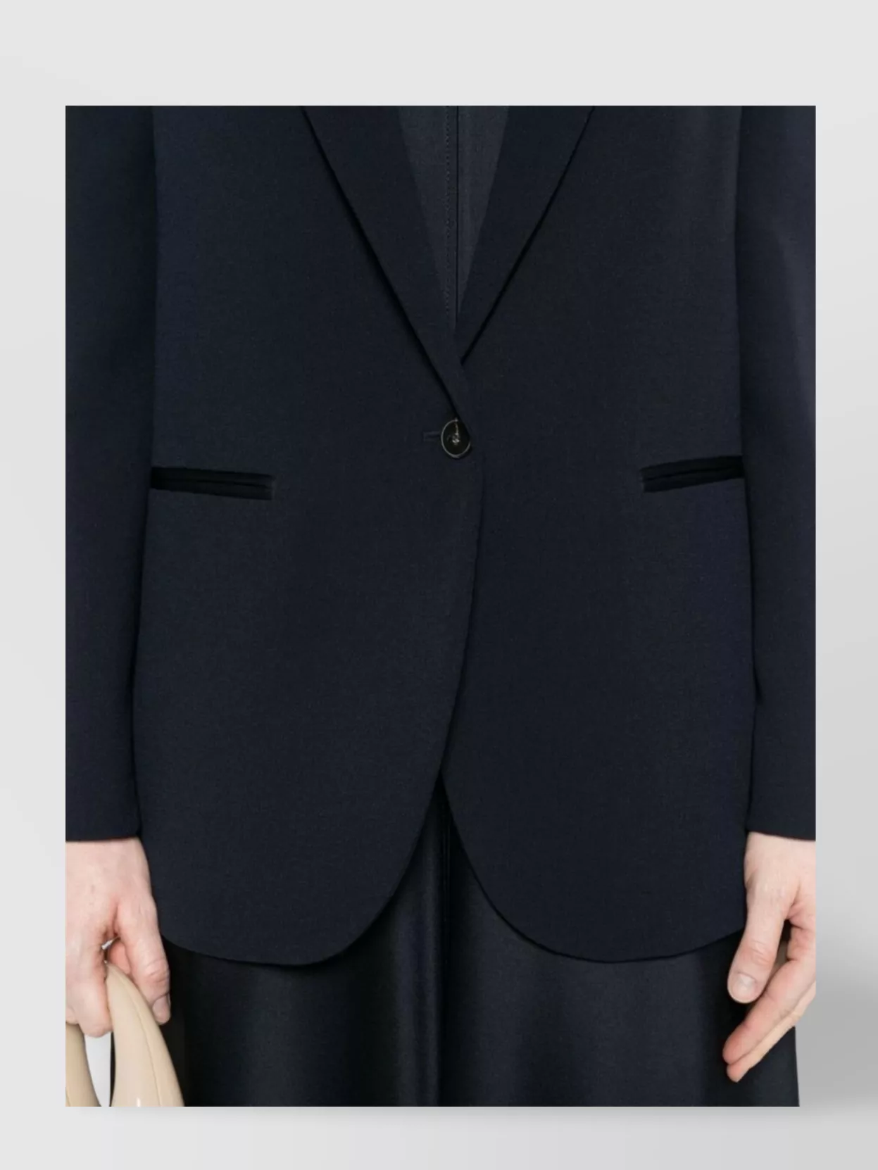 Forte Forte Single-Breasted Blazer Jacket Lapels Notched