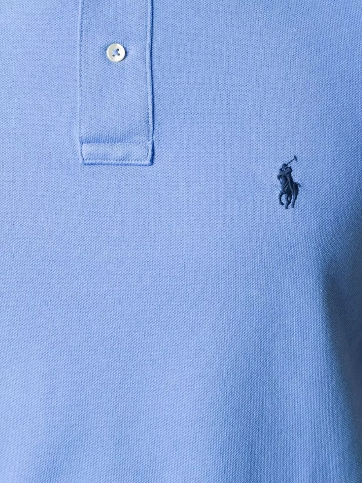 Ralph Lauren Button Collar Logo Polo Shirt