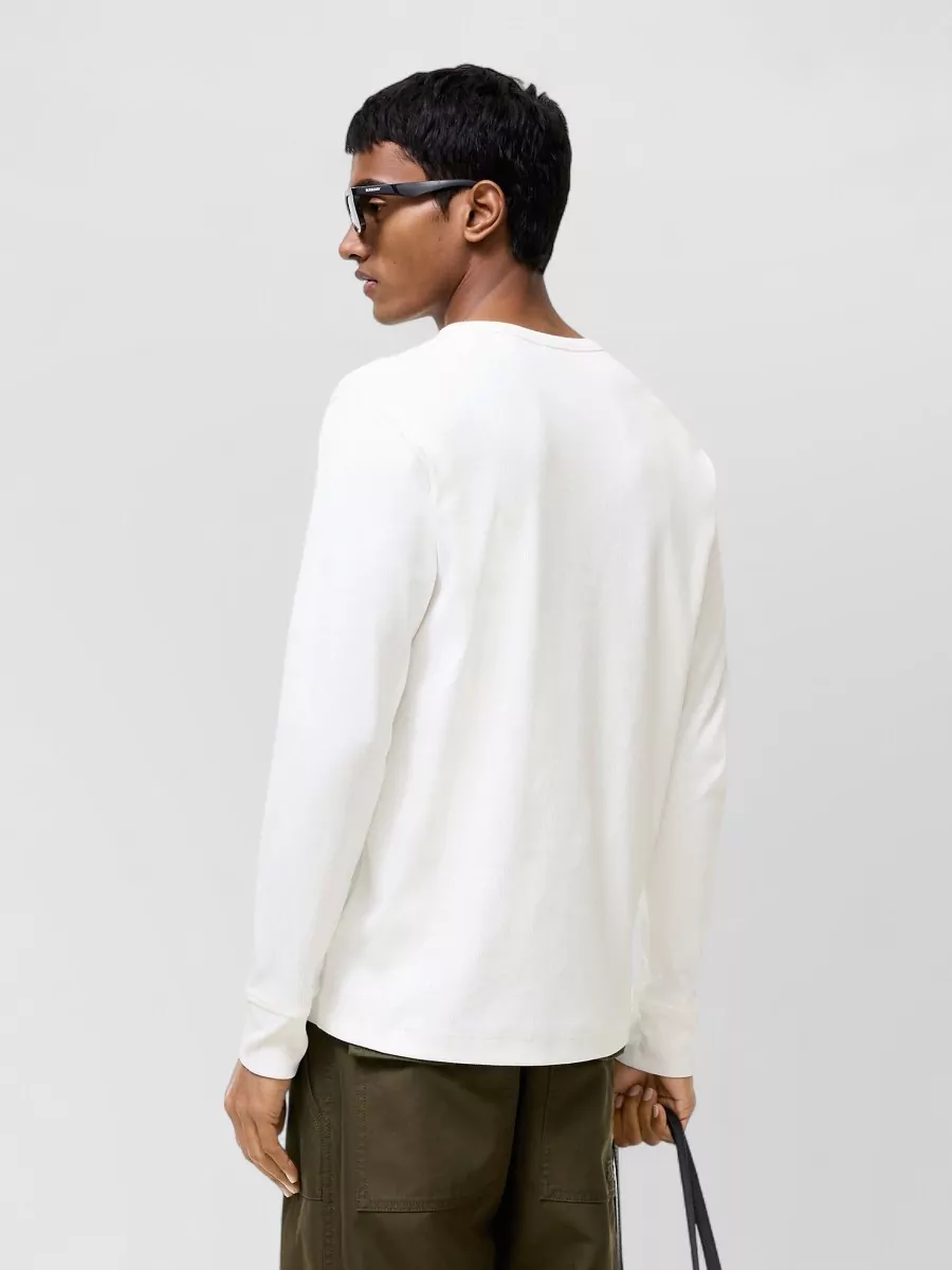 Burberry Cotton Slim-Fit Long-Sleeve T-Shirt