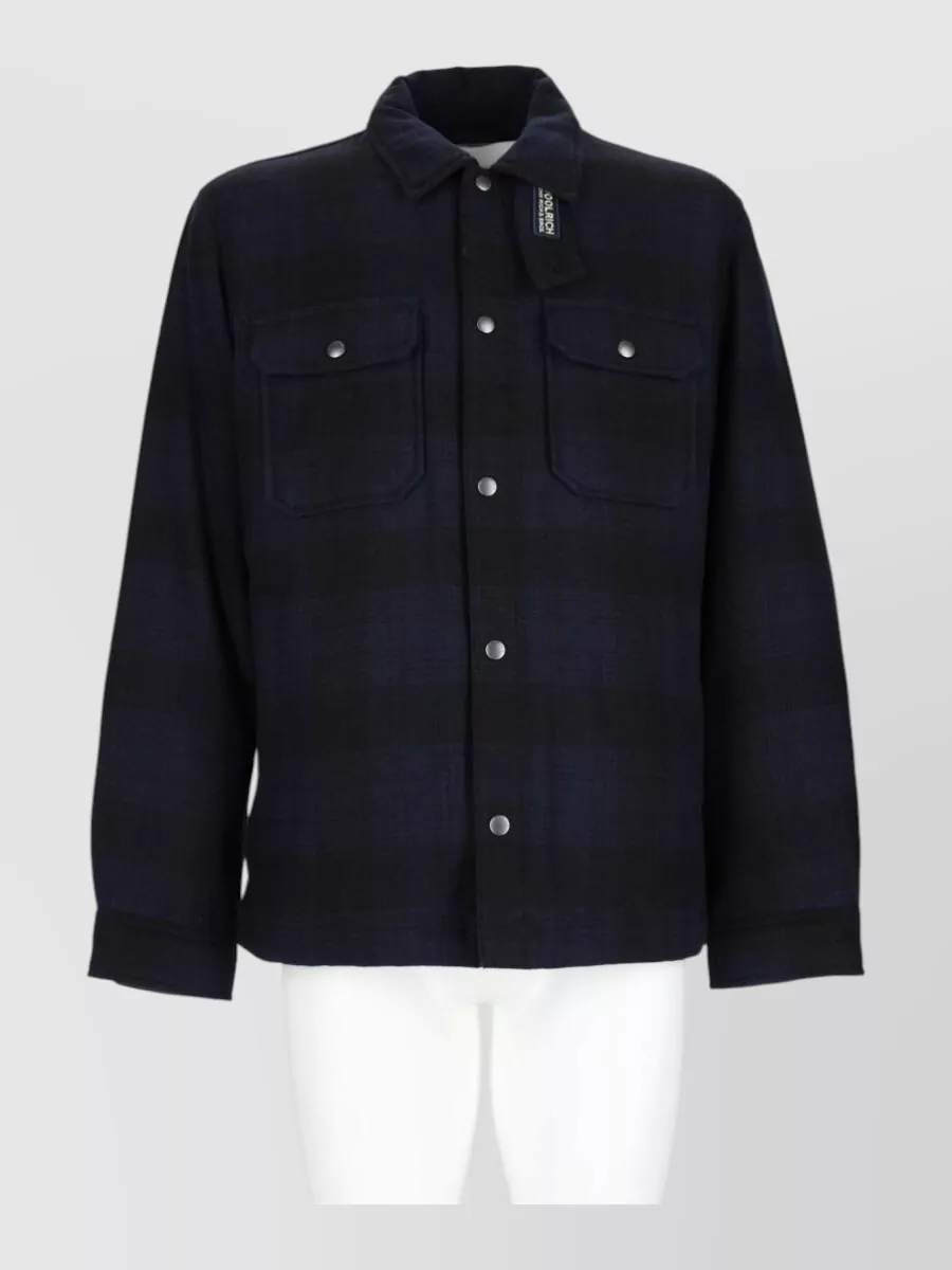 Woolrich wool shirt jacket