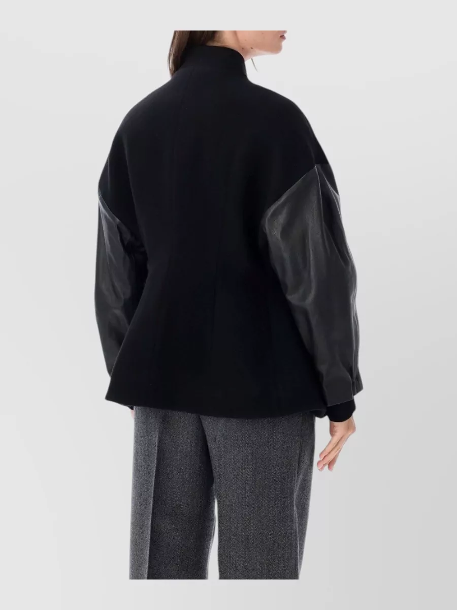 Totême Wool And Cashmere Varsity Jacket