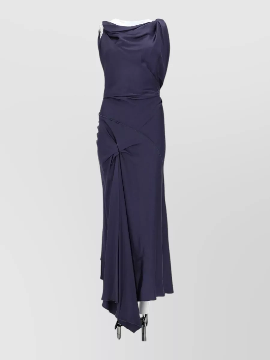 Victoria Beckham Posy Fitted Maxi Dress
