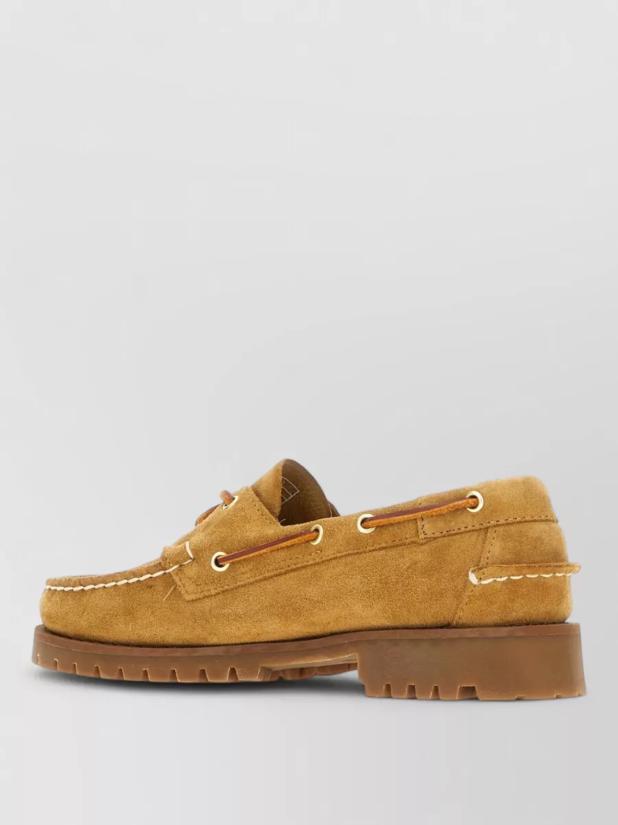 Sebago suede leather boat shoes