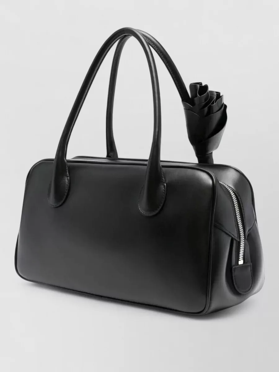 Magda Butrym Rose Leather Shoulder Bag