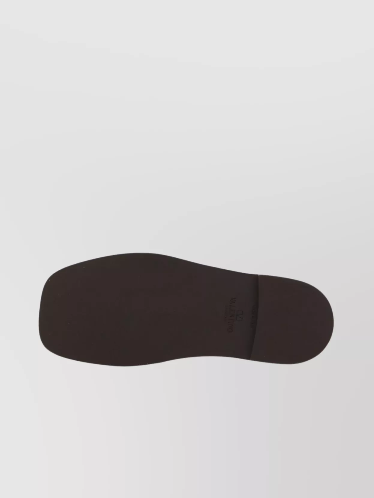Valentino Garavani Star Leather Slide Sandals With Rubber Sole